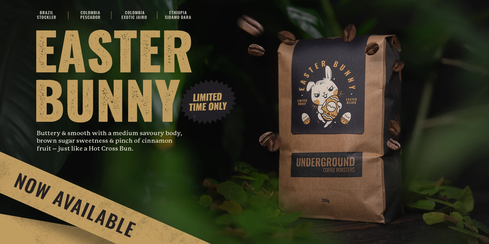 Seasonal Blend — Easter Bunny by Underground Coffee Roasters