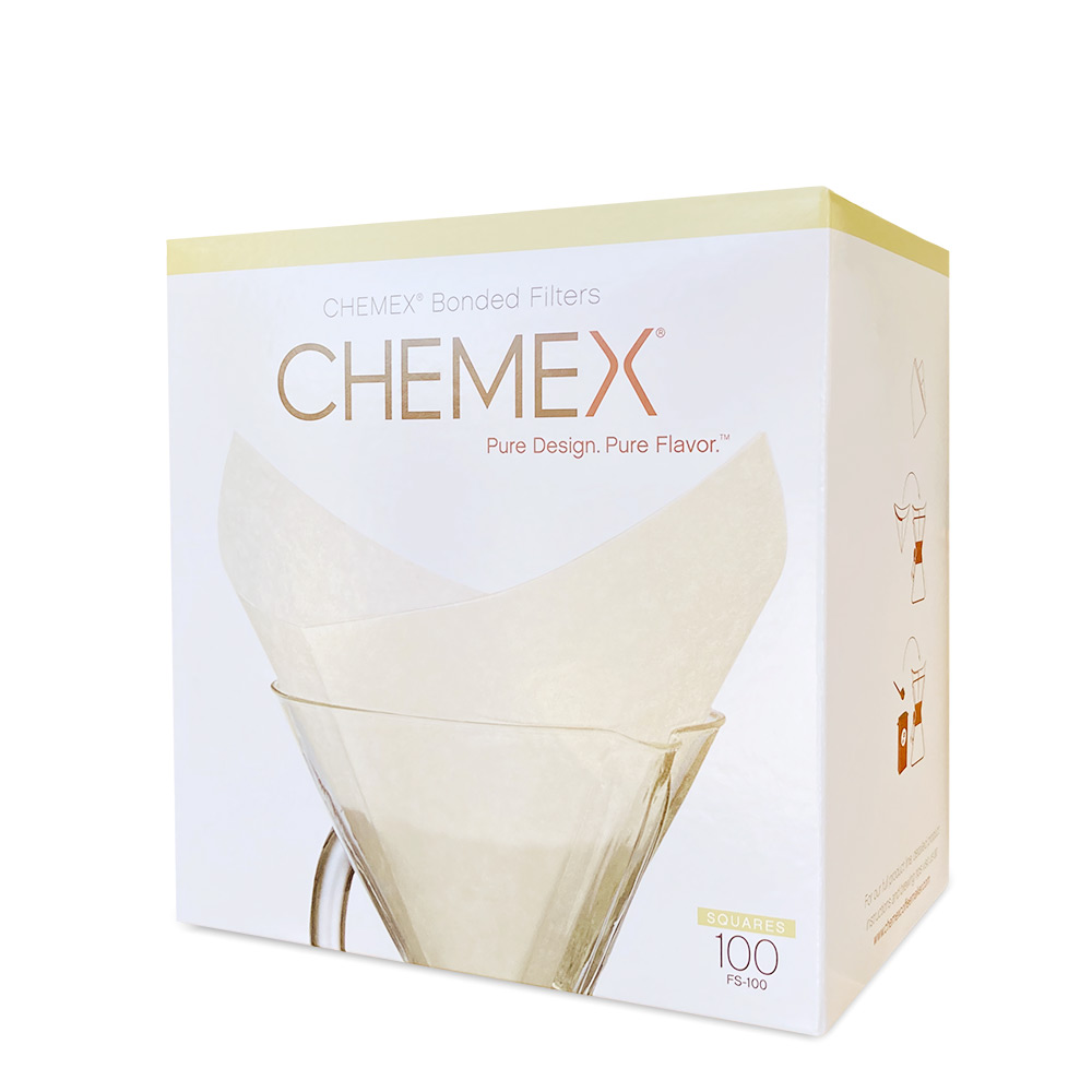 Chemex Square Paper Filters 6 Cup UNDERGROUND COFFEE ROASTERS