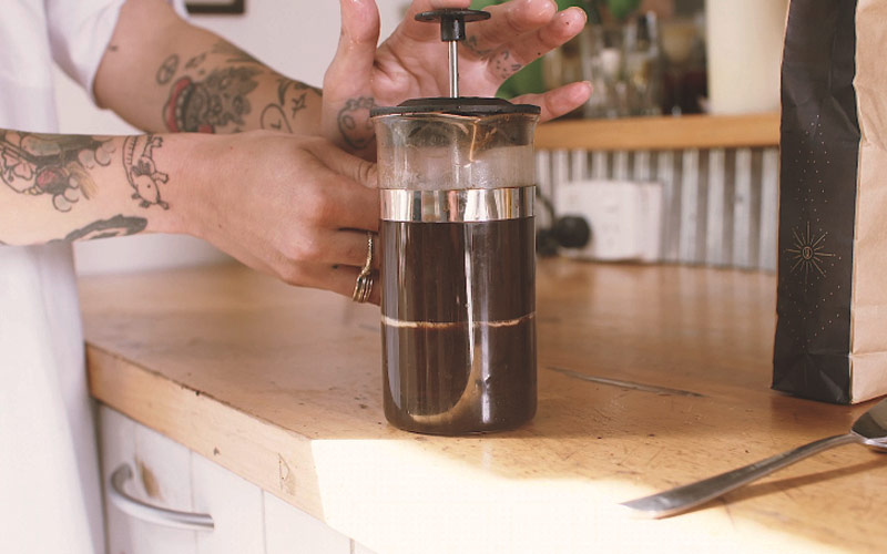 French Press Coffee wake up, french press