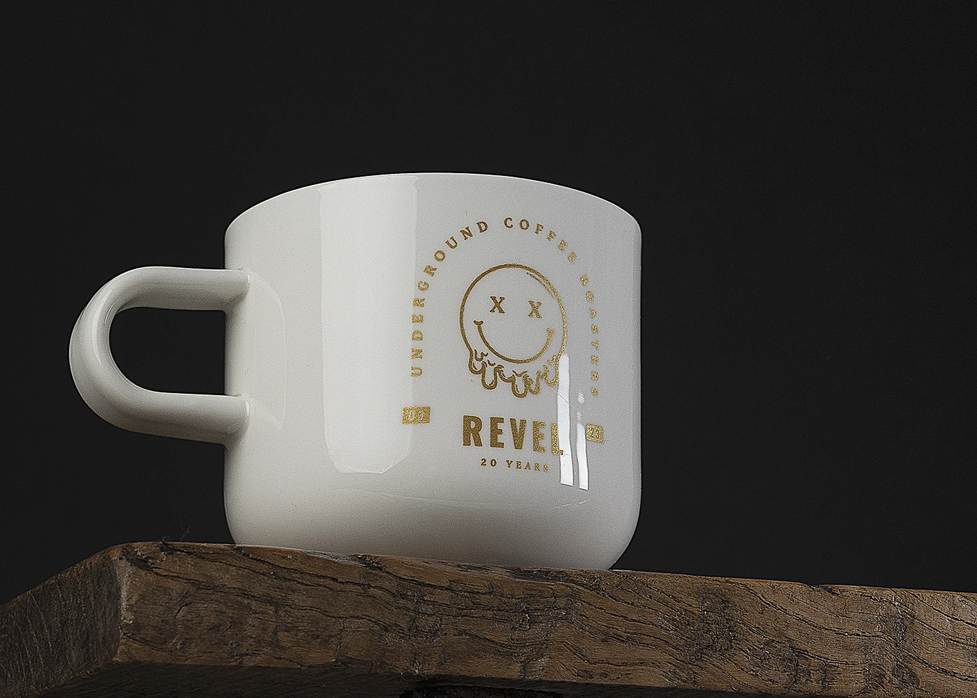 Revel XX Smiley Mug