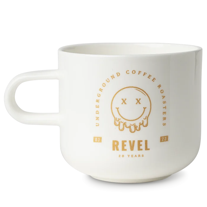 Limited Edition XX Smiley Mug by Underground Coffee Roasters