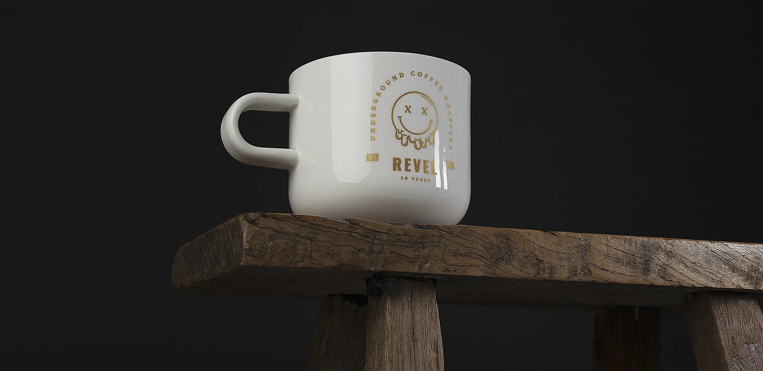 Revel XX mug by Underground Coffee Roasters