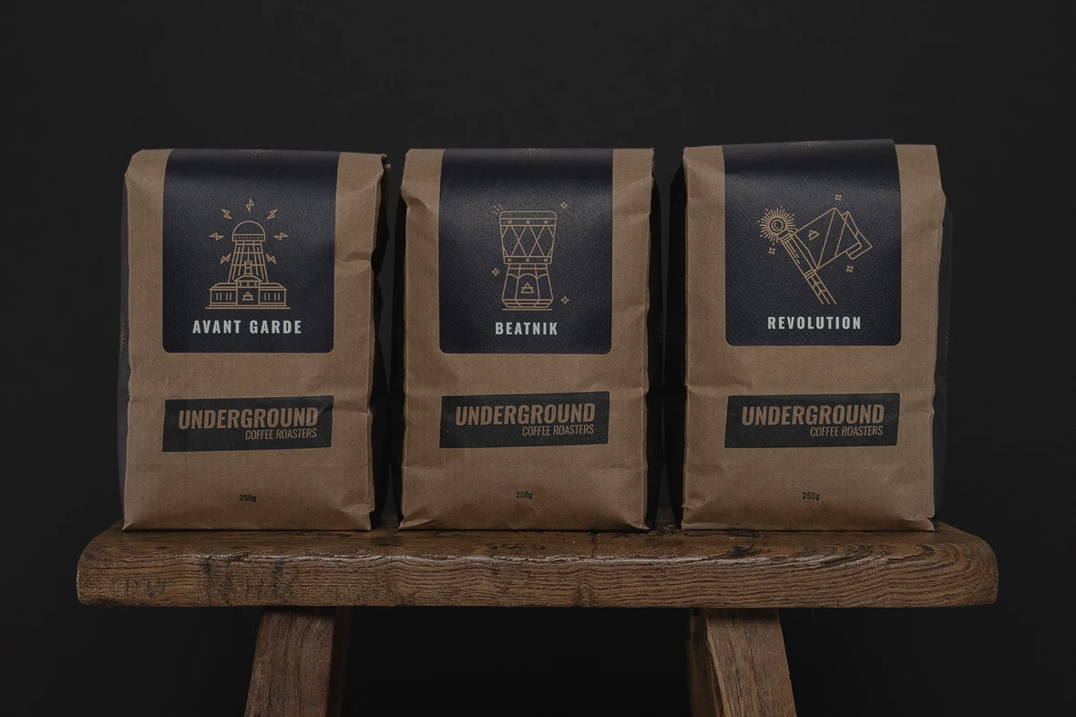 Image of Underground Coffee Roasters coffee blends