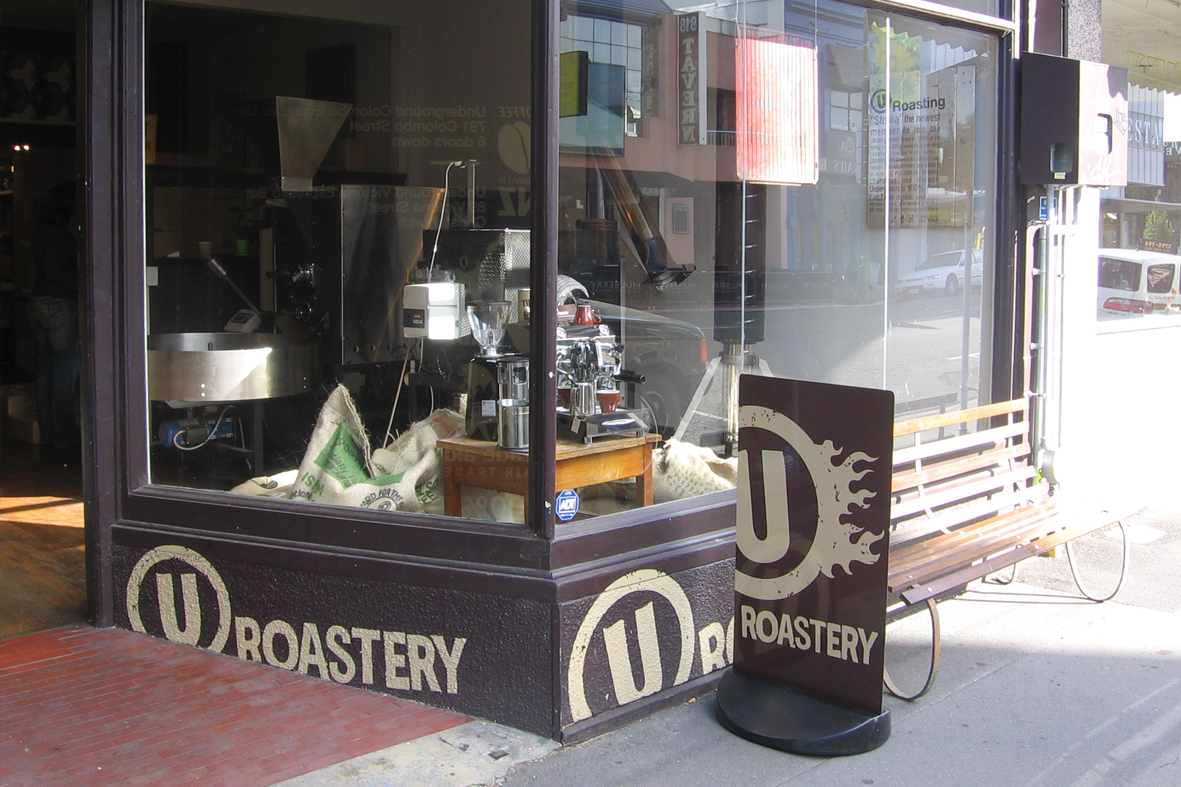 Old Underground Coffee Roasters Roastery on Colombo St. Circa 2007