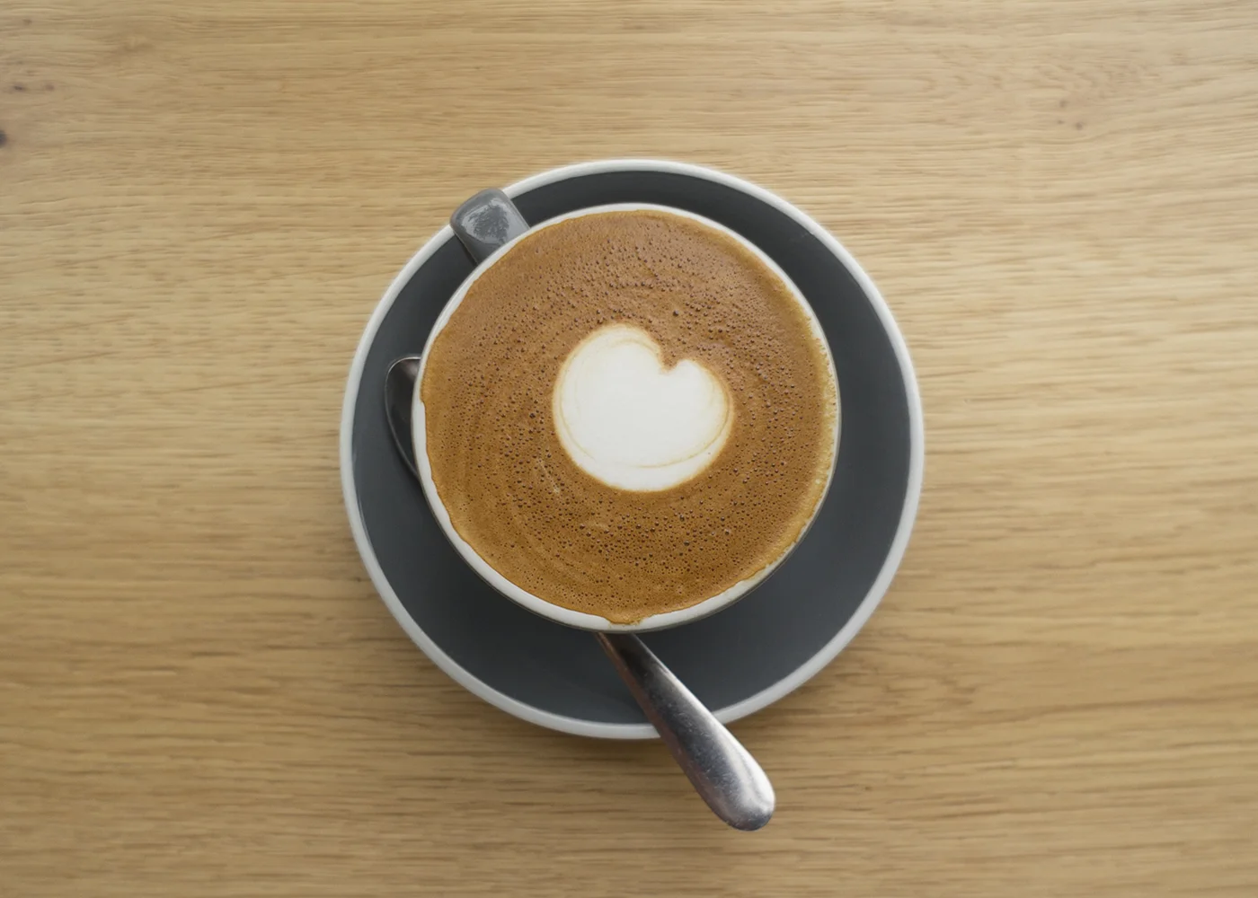 Image of latte art by Underground Coffee Roasters