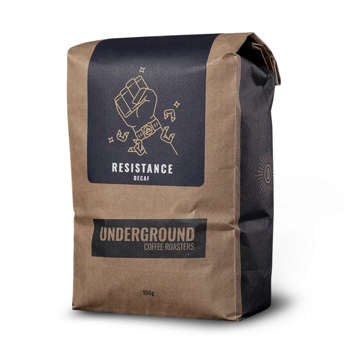 Shop Coffee — Resistance decaf by Underground Coffee Roasters